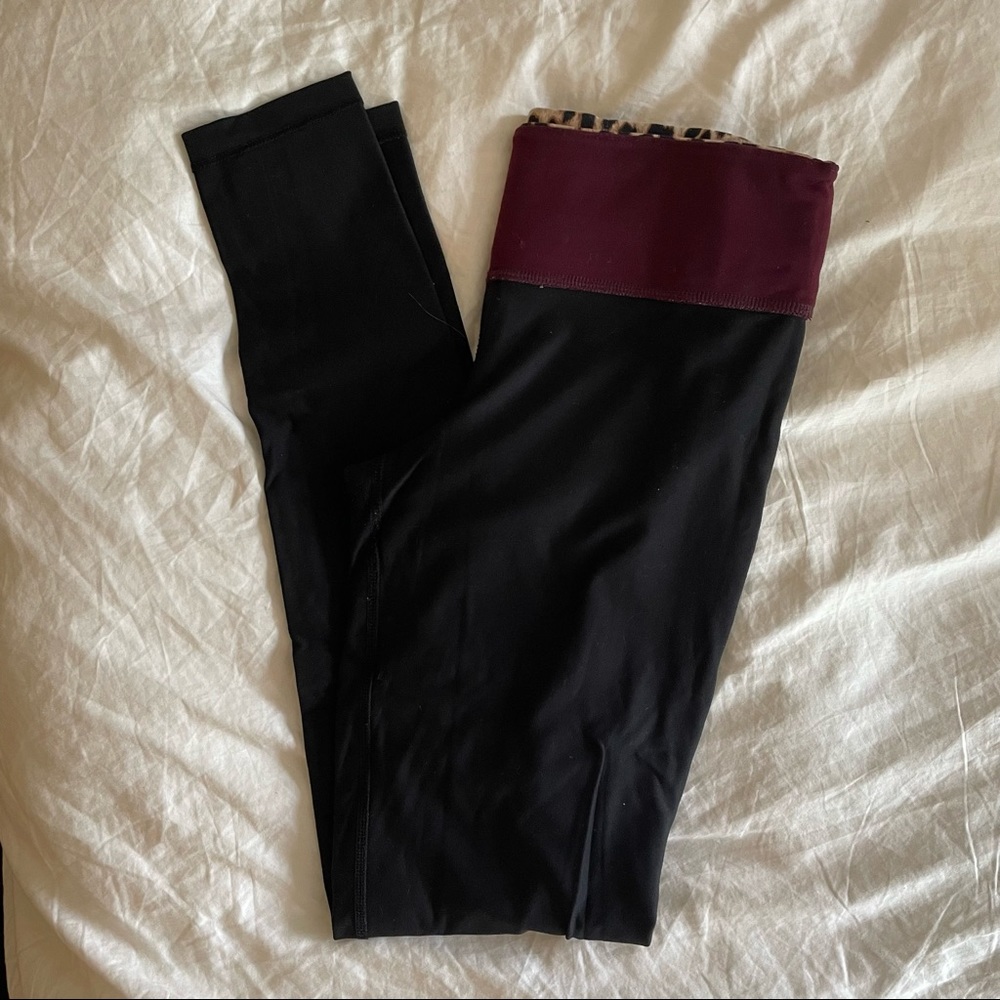 Reversible PINK yoga pants